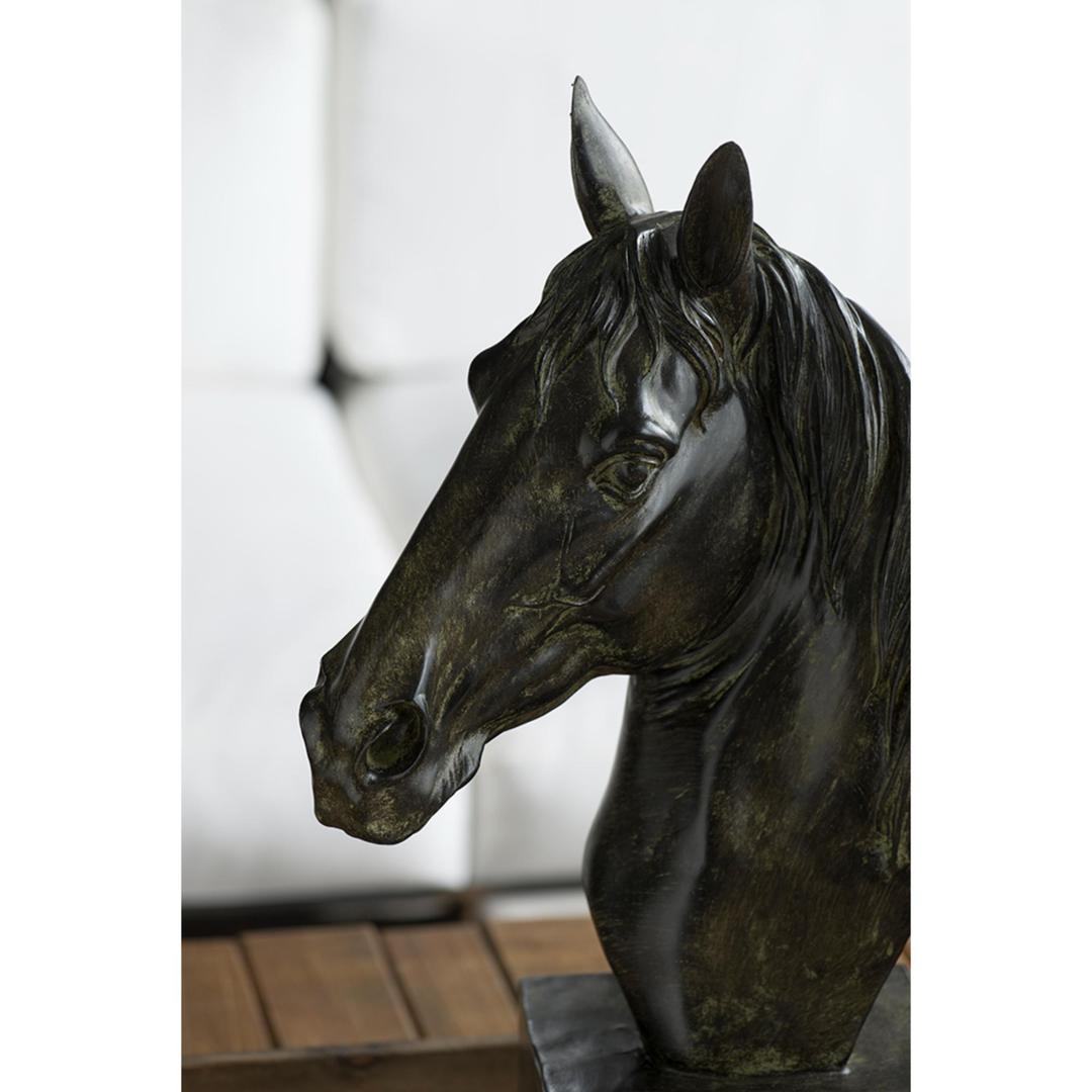 Horse Sculpture on Base image 4